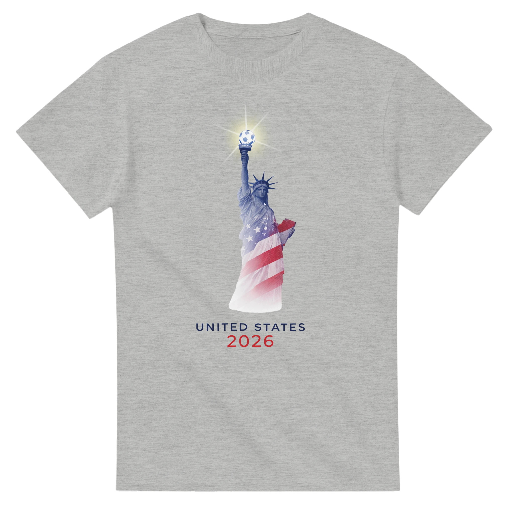 Ash USA 2026 Statue of Liberty graphic t-shirt