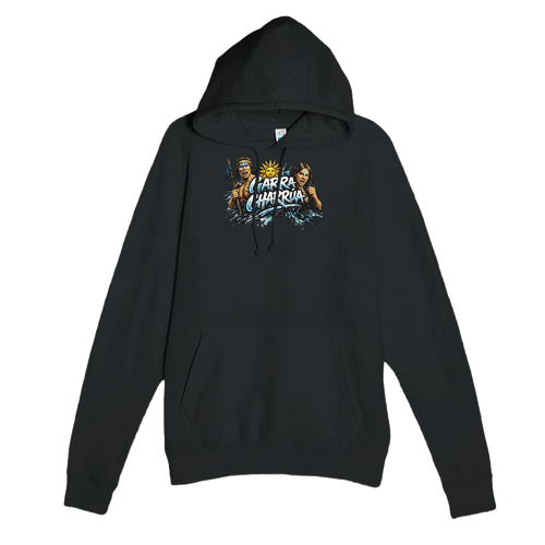 Black Garra Charrúa Uruguay heritage streetwear hoodie